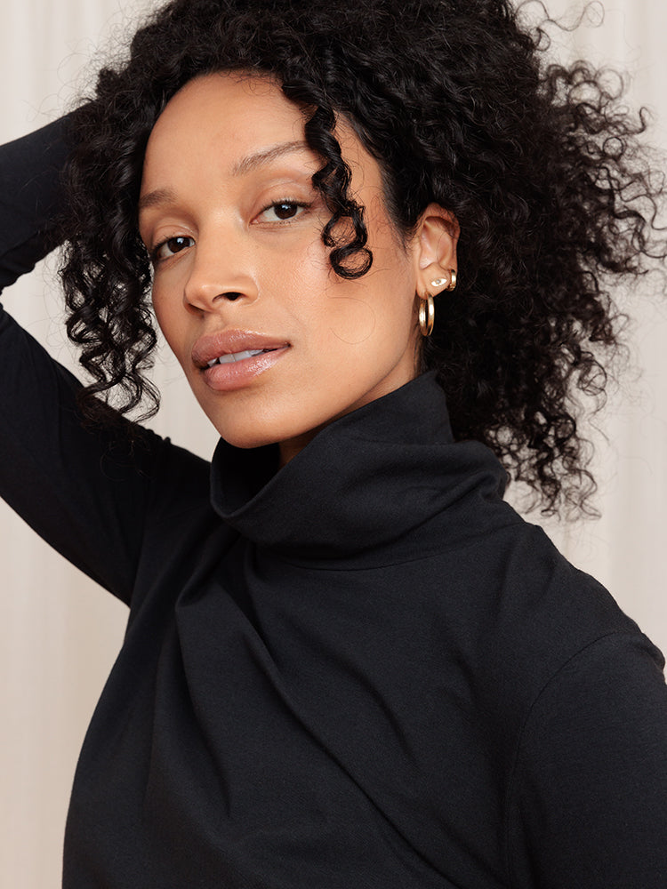 Monty Turtleneck Black