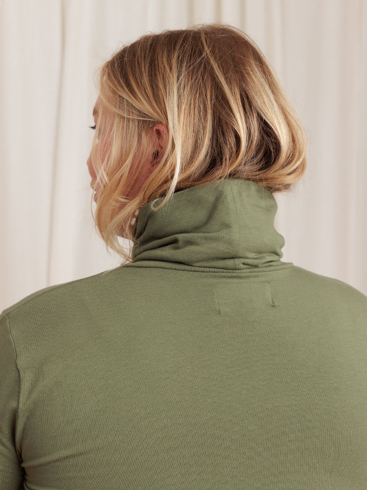 Monty Turtleneck Dark Olive