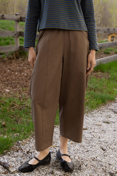 Porch Balloon Tencel Pants Sepia